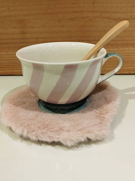 「212 KITCHEN STORE（トゥワントゥキッチンストア）のゴーランド スープマグ BE×RD（グラス/マグカップ/タンブラー、その他）」を使った、Shimanekoさん（レディース）の秋コーディネート
