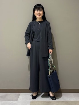 「SOUP（スープ）のアイテム」を使った、KEIKOさん（レディース・152cm）の春コーディネート