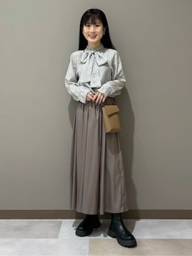 KEIKOさん（レディース・152cm）の冬コーディネート
