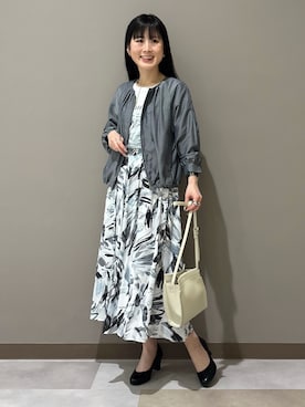 「THE SHOP TK （ザ ショップ ティーケー ）のアイテム」を使った、KEIKOさん（レディース・152cm）の春コーディネート