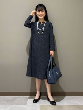 「THE SHOP TK （ザ ショップ ティーケー ）のアイテム」を使った、KEIKOさん（レディース・152cm）の春コーディネート