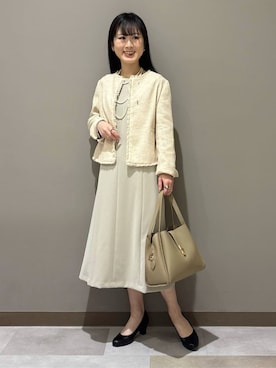 「SOUP（スープ）のアイテム（トップス）」を使った、KEIKOさん（レディース・152cm）の冬コーディネート