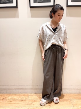 かふぇもか。さん（レディース・156cm）の夏コーディネート