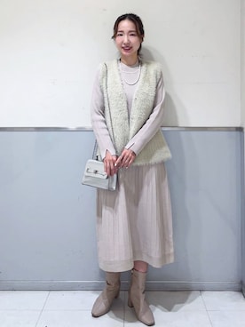 ミーさん（レディース・160cm）の冬コーディネート