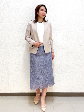 ミーさん(レディース・160cm)の春コーディネート