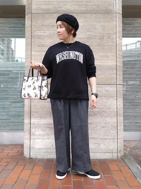 ヒロコジさん（レディース・156cm）の秋コーディネート
