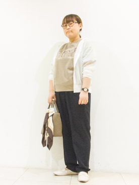 「UNTITLED（アンタイトル）のアイテム」を使った、takedaさん（レディース・155cm）の夏コーディネート