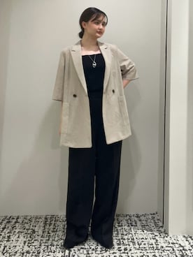 「ジュエリー」｜ELENAさん（レディース・154cm）の夏コーディネート