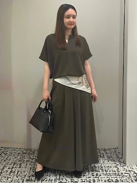 ELENAさん(レディース・154cm)の春コーディネート