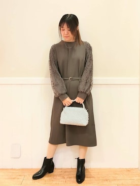 NMさん(レディース・162cm)の秋コーディネート