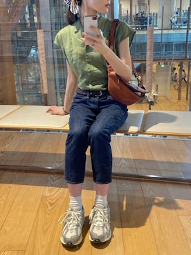 「ポニーテール」｜pupp  yさん（レディース・159cm）の夏コーディネート