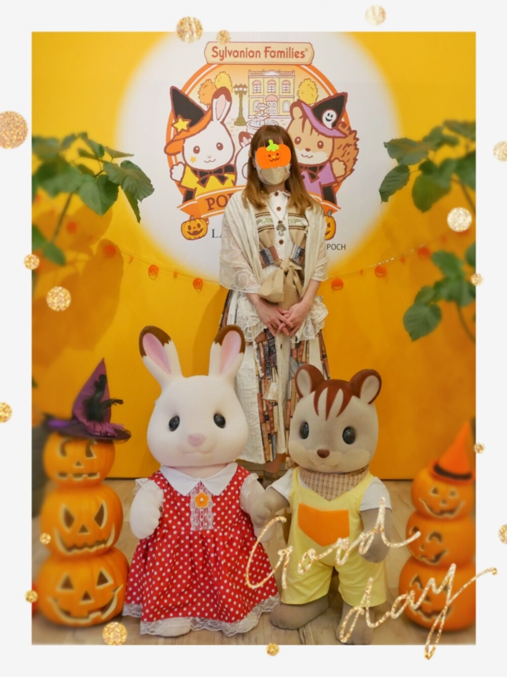 「秋服、メルヘン、シルバニアファミリー」｜「H.mildbludのアイテム（ワンピース、その他）」を使った、ｙｋｔｓさん（レディース・152cm）の秋コーディネートの1枚目の写真