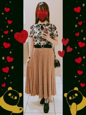 「mocha（モチャ）のアイテム」を使った、ｙｋｔｓさん（レディース・152cm）の秋コーディネート