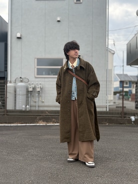 Mashさん(メンズ・180cm)の冬コーディネート