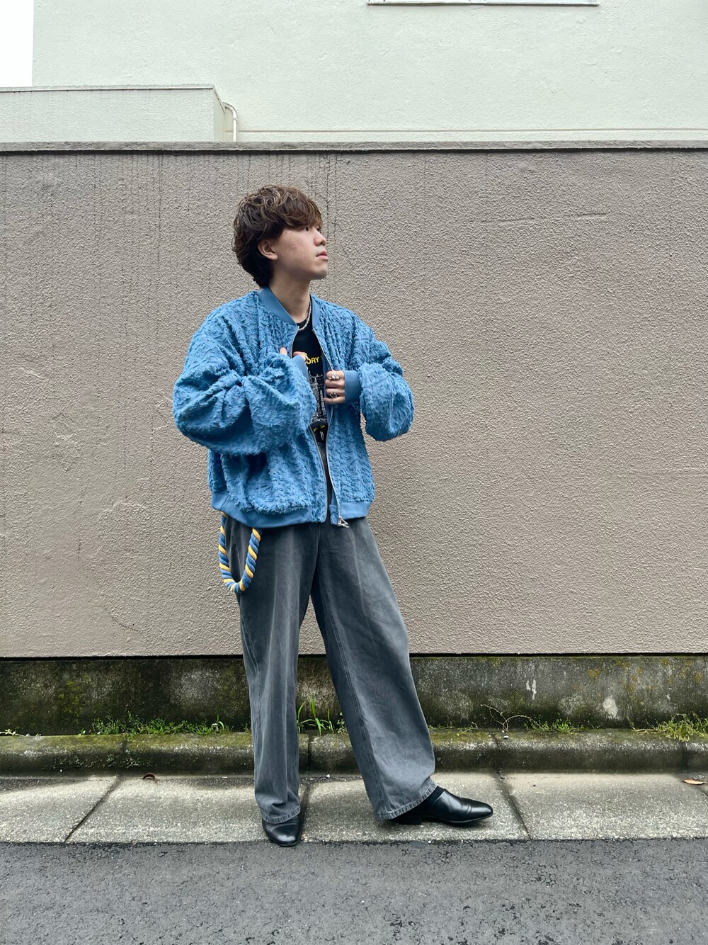 seyto シースルーレースギャザーブルゾン seyto（セイト）の「See through lace gather blouson