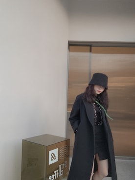 「CURRENTAGE（カレンテージ）のアイテム」を使った、Hitomi🇹🇼さん（レディース・156cm）の冬コーディネート