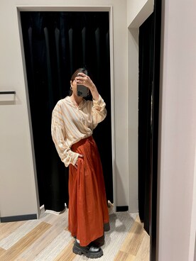 「oversize」｜Hitomi🇹🇼さん（レディース・156cm）の春コーディネート