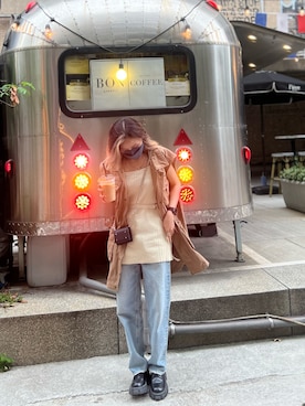 「男友風」｜Hitomi🇹🇼さん（レディース・156cm）の夏コーディネート