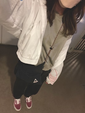 「adidas by Stella McCartney（アディダスバイステラマッカートニー）のアイテム（スウェット）」を使った、まさん（レディース・152cm）の春コーディネート