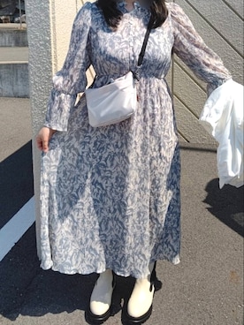 「SHIPS（シップス）のアイテム（ブルゾン）」を使った、しらいしさん（レディース・153cm）の春コーディネート