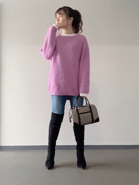 Miki yamaokaさん(レディース・150cm)の秋コーディネート