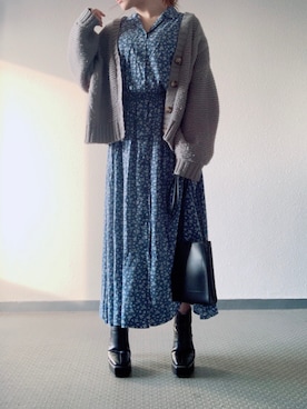 Miki yamaokaさん（レディース・150cm）の秋コーディネート