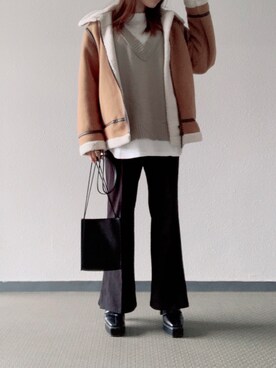 Miki yamaokaさん（レディース・150cm）の秋コーディネート