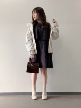 Miki yamaokaさん（レディース・150cm）の春コーディネート