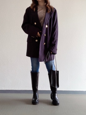 Miki yamaokaさん（レディース・150cm）の秋コーディネート