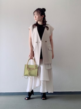 Miki yamaokaさん（レディース・150cm）の夏コーディネート