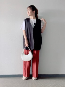 Miki yamaokaさん（レディース・150cm）の秋コーディネート