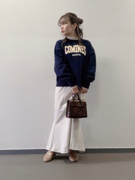 Miki yamaokaさん（レディース・150cm）の春コーディネート