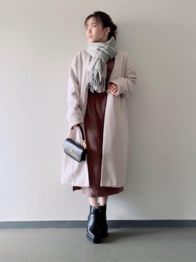 Miki yamaokaさん（レディース・150cm）の秋コーディネート