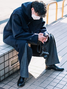 ゆーきさん(メンズ・180cm)の冬コーディネート