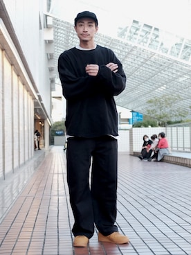 「BEAMS PLUS（ビームスプラス）のアイテム」を使った、ゆーきさん（メンズ・180cm）の秋コーディネート