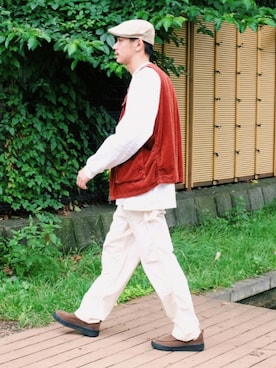 「SUVSOLE（サブソル）のアイテム」を使った、ゆーきさん（メンズ・180cm）の秋コーディネート