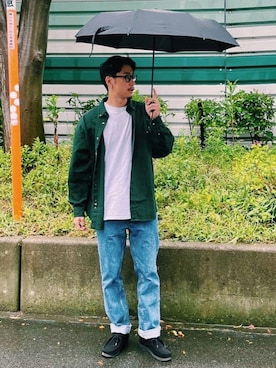 「COBRA（コブラ）のアイテム」を使った、ゆーきさん（メンズ・180cm）の夏コーディネート