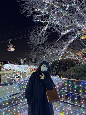 「O（オー）のアイテム」を使った、ヒさん（レディース・158cm）の秋コーディネート