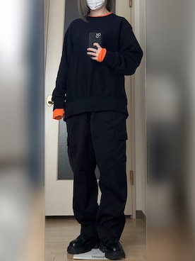 「UNE MANSION（ユヌマンション）のアイテム（シューズ）」を使った、およよさん（レディース・162cm）の春コーディネート