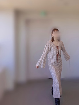 「アイテム（ワンピース/ドレス）」を使った、中野なかさん（レディース・170cm・40代）の秋コーディネート