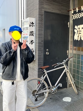 昼からハシゴ酒さんさん(メンズ・165cm)の春コーディネート