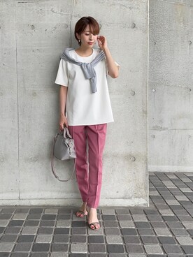 「ZAKKA-BOX（ザッカボックス）のアイテム」を使った、fumikaさん（レディース・163cm）の秋コーディネート