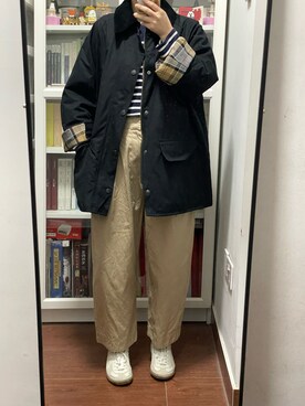 「yuni（ユニ　）のアイテム」を使った、绿毛水怪一号さん（レディース・156cm）の冬コーディネート