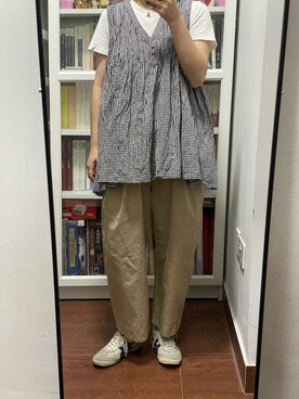 「yuni（ユニ　）のアイテム」を使った、绿毛水怪一号さん（レディース・156cm）の冬コーディネート