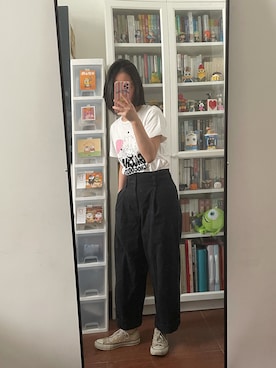 「:CHOCOOLATEのアイテム」を使った、绿毛水怪一号さん（レディース・156cm）の夏コーディネート