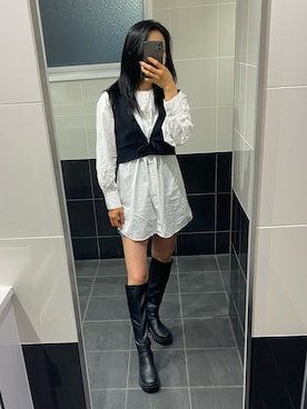 ebiさん（レディース・157cm）の春コーディネート