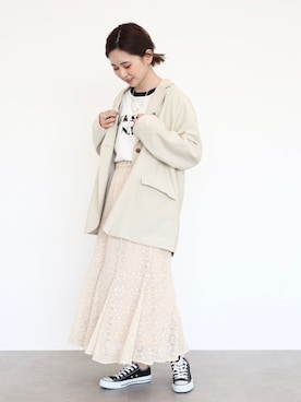 kana¨̮*さん（レディース・161cm）の春コーディネート