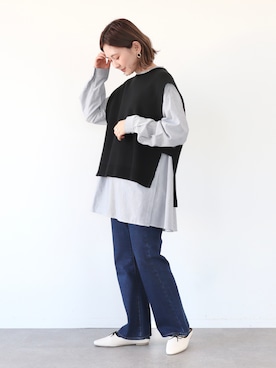 kana¨̮*さん（レディース・161cm）の春コーディネート