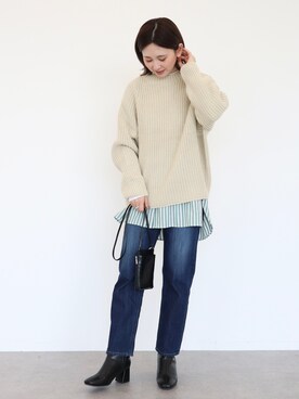 kana¨̮*さん(レディース・161cm)の冬コーディネート