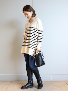 kana¨̮*さん(レディース・161cm)の冬コーディネート